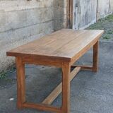 Solid oak farmhouse table