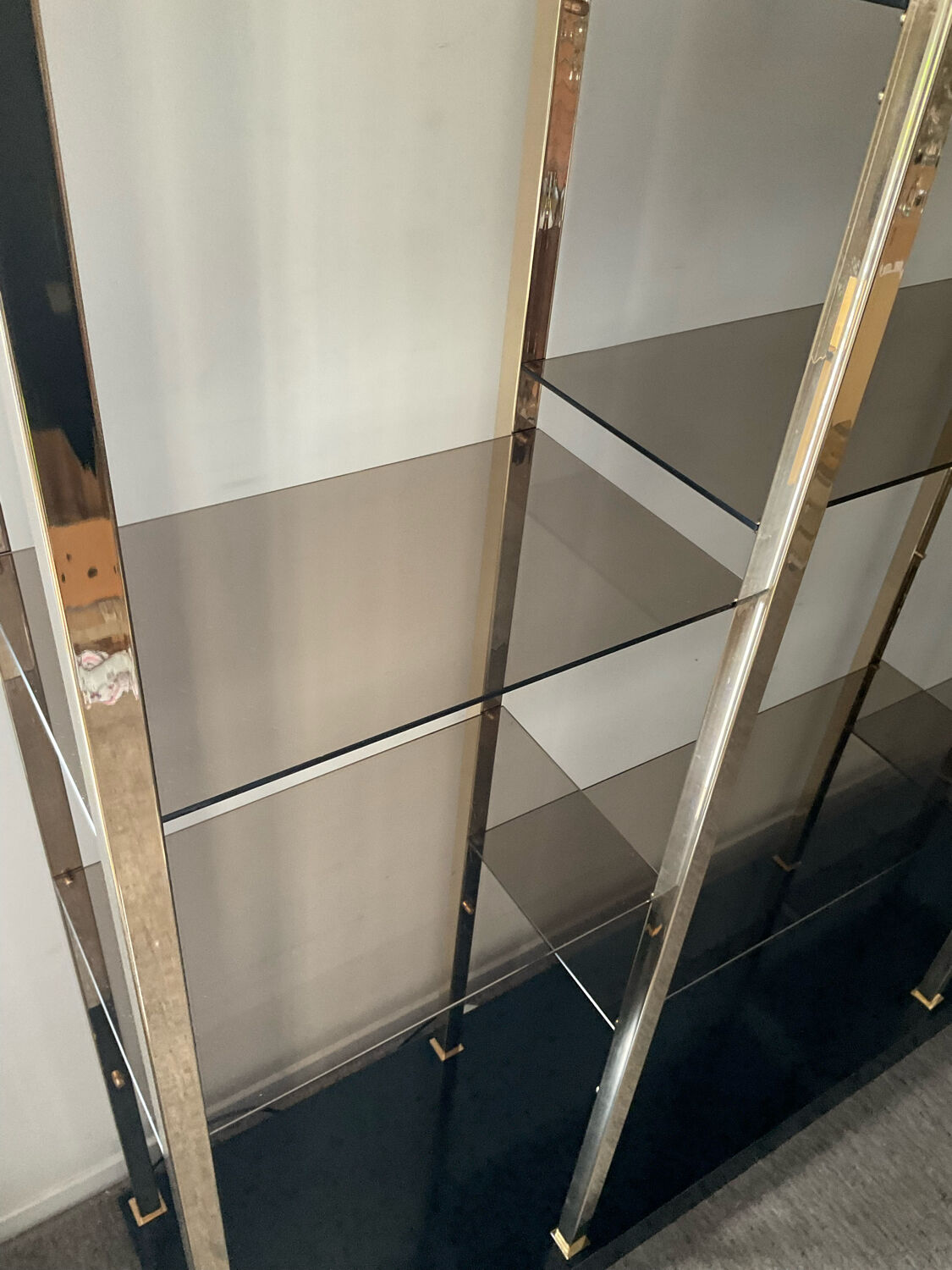 Belgo chrom shelf from the 70s and 80s