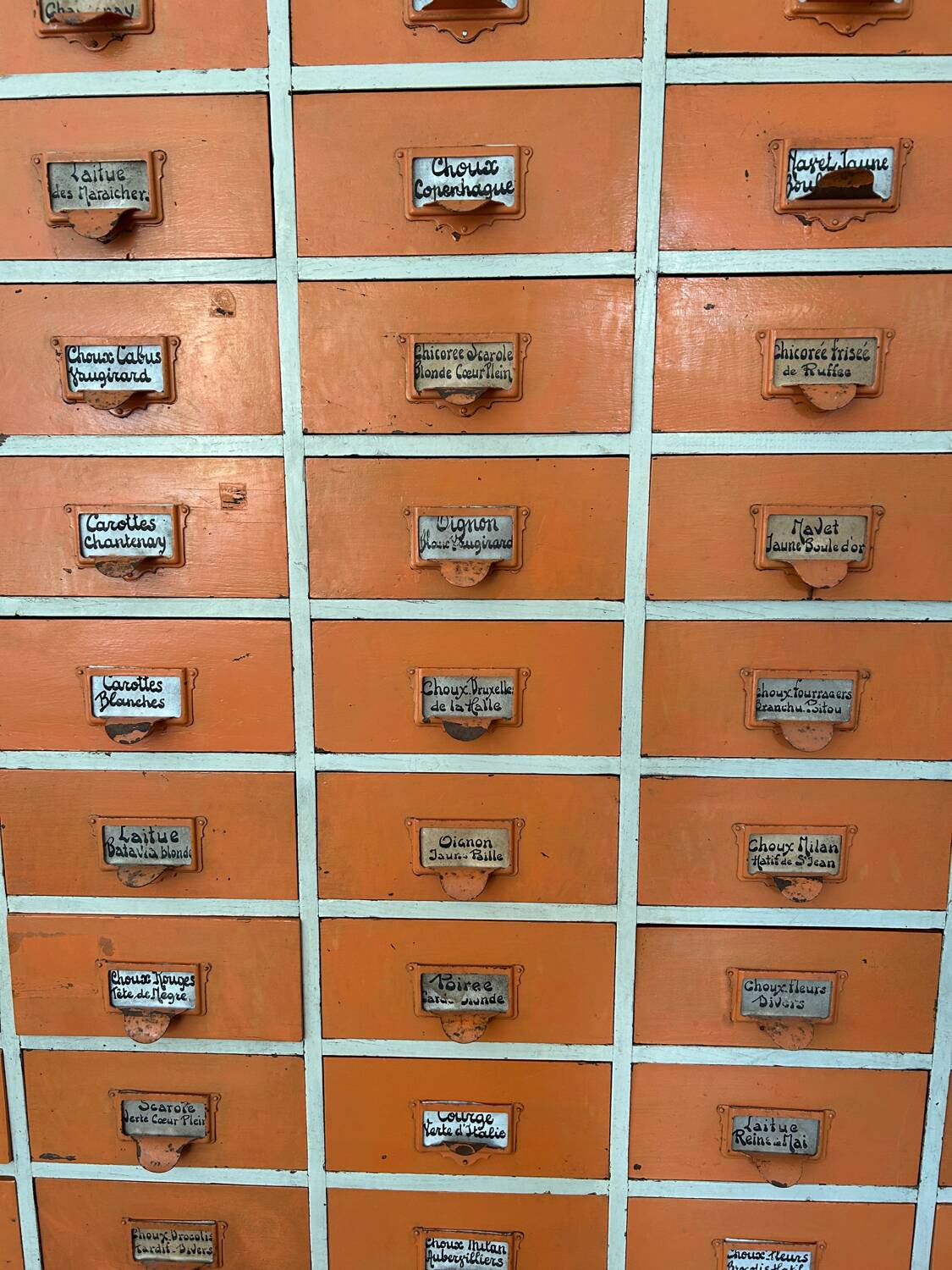 Seed trade furniture