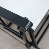 Vintage Italian design folding deck chair 1970s