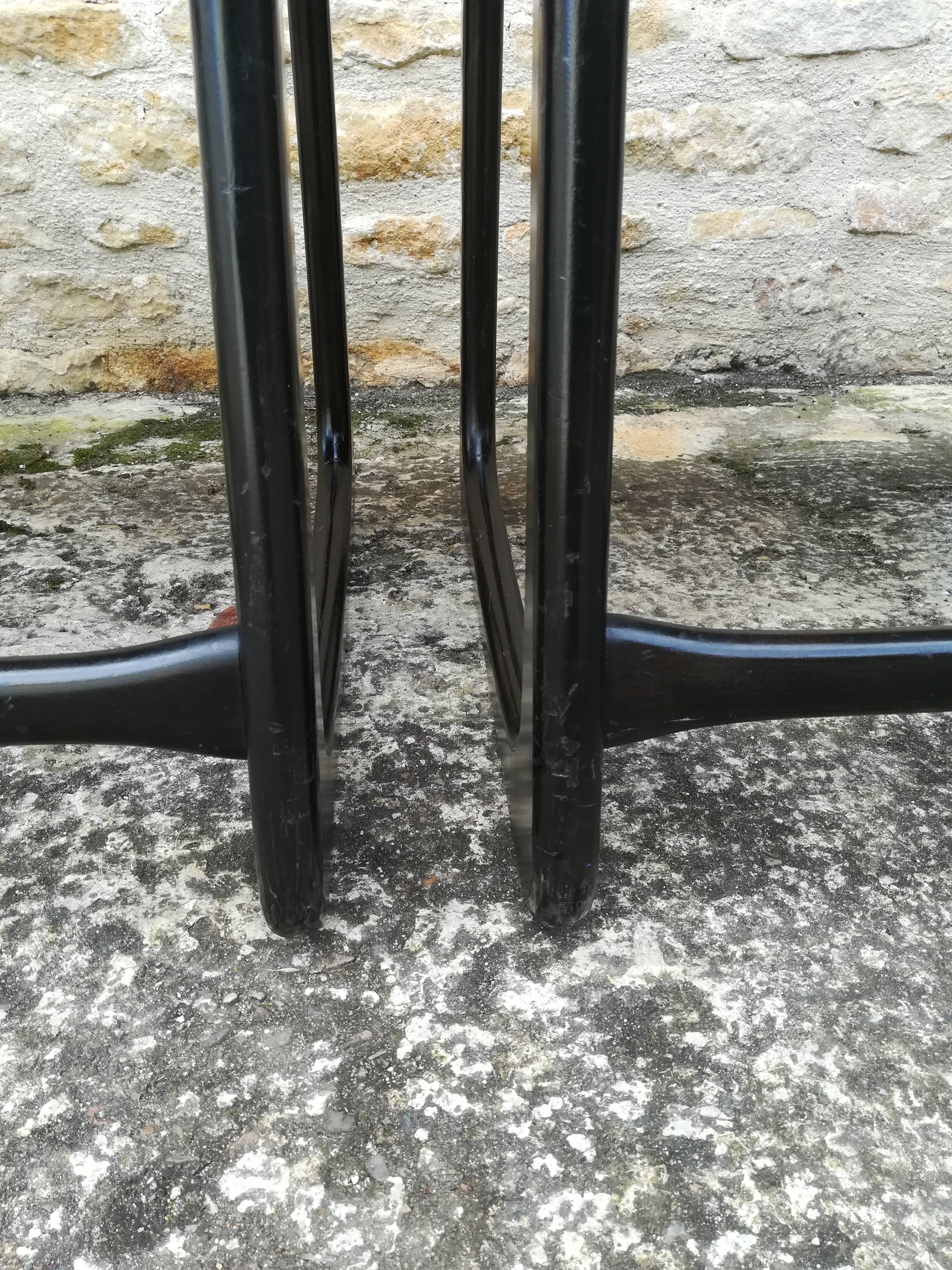 Baumann sleigh chairs