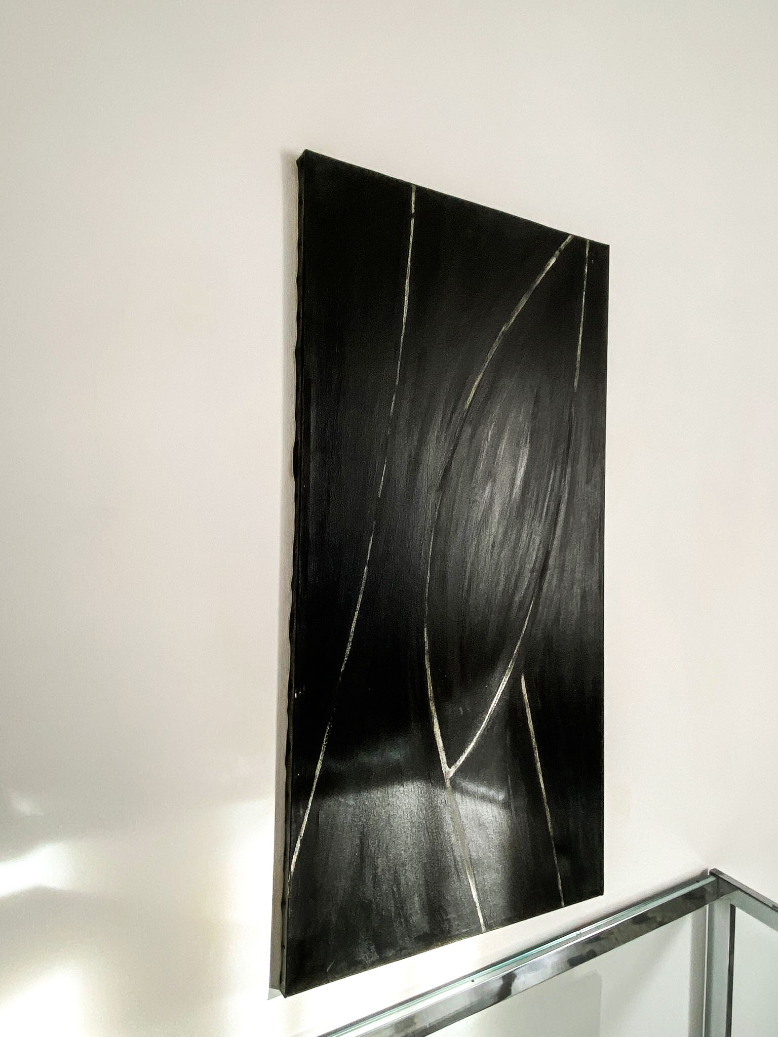 Oil on canvas by Marco Gradi, Italy 1980s