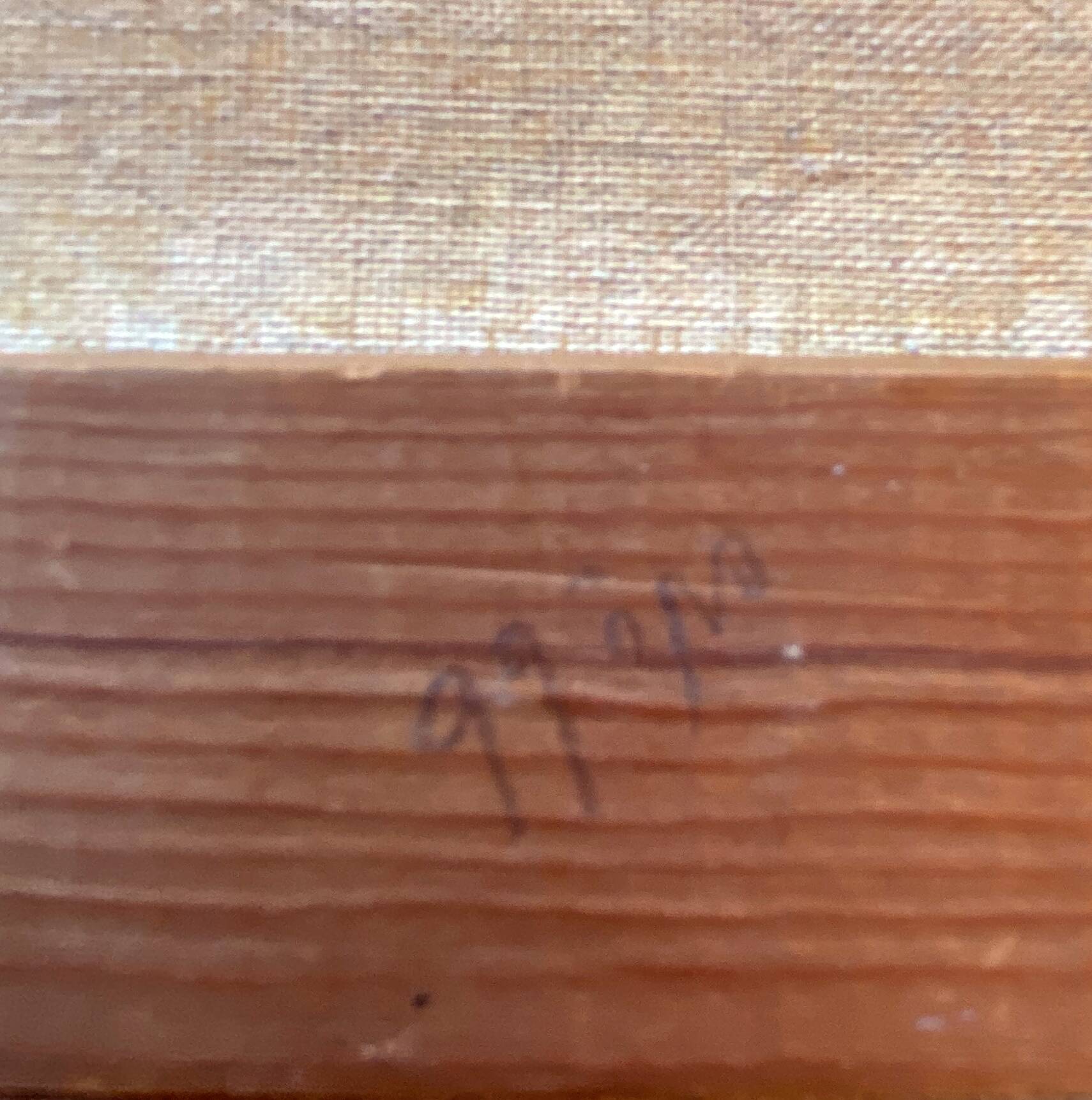 HST Marine painting "Sailboats on rough seas" circa 1900