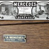 Cartonnier de notaire à clapets La Mercedes, vers 1900