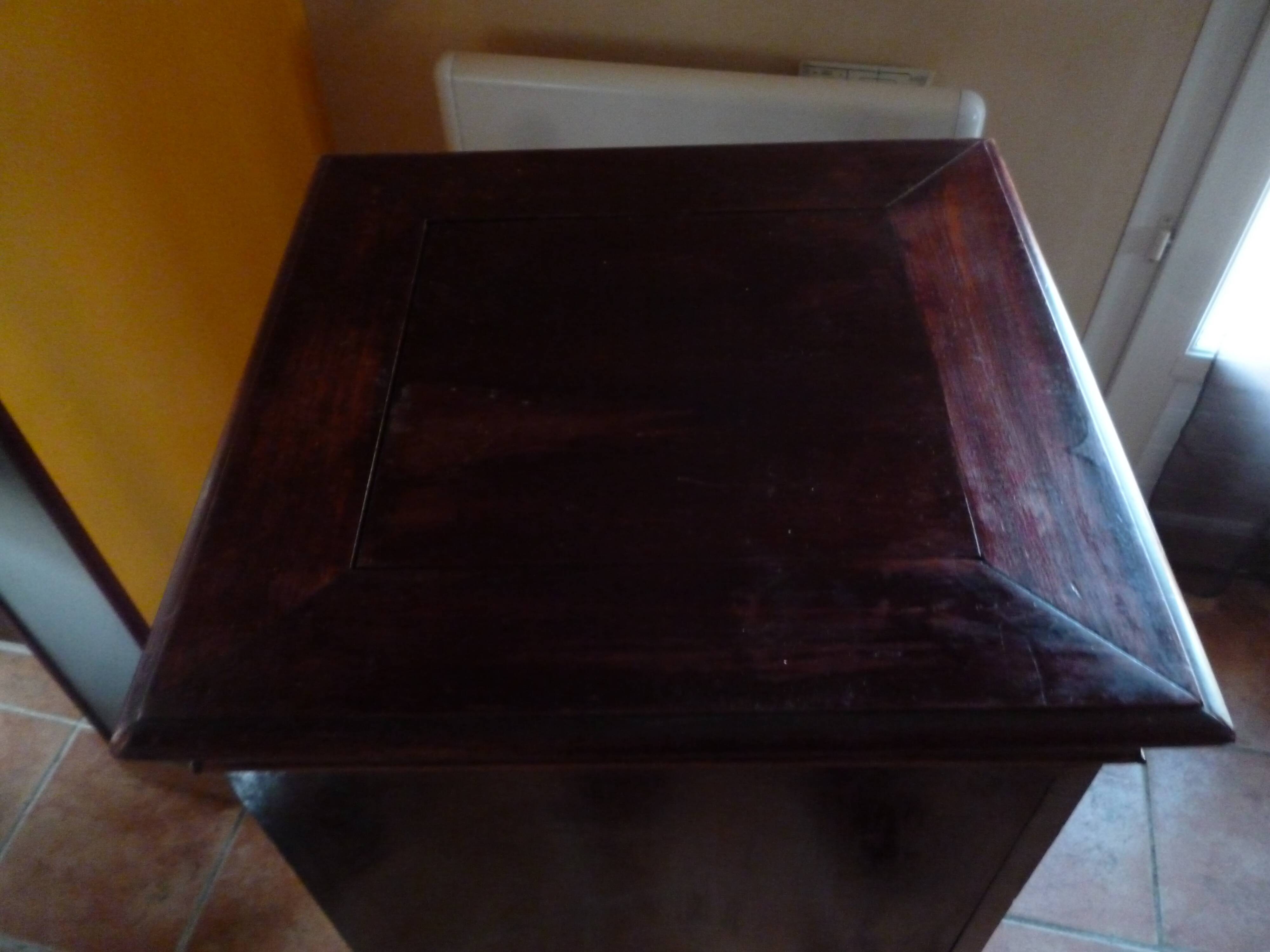 Watchmaker's trade furniture jeweler with antique mahogany secret