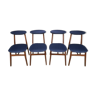 Set of four chairs designed by Rajmund Haas from the 1970s