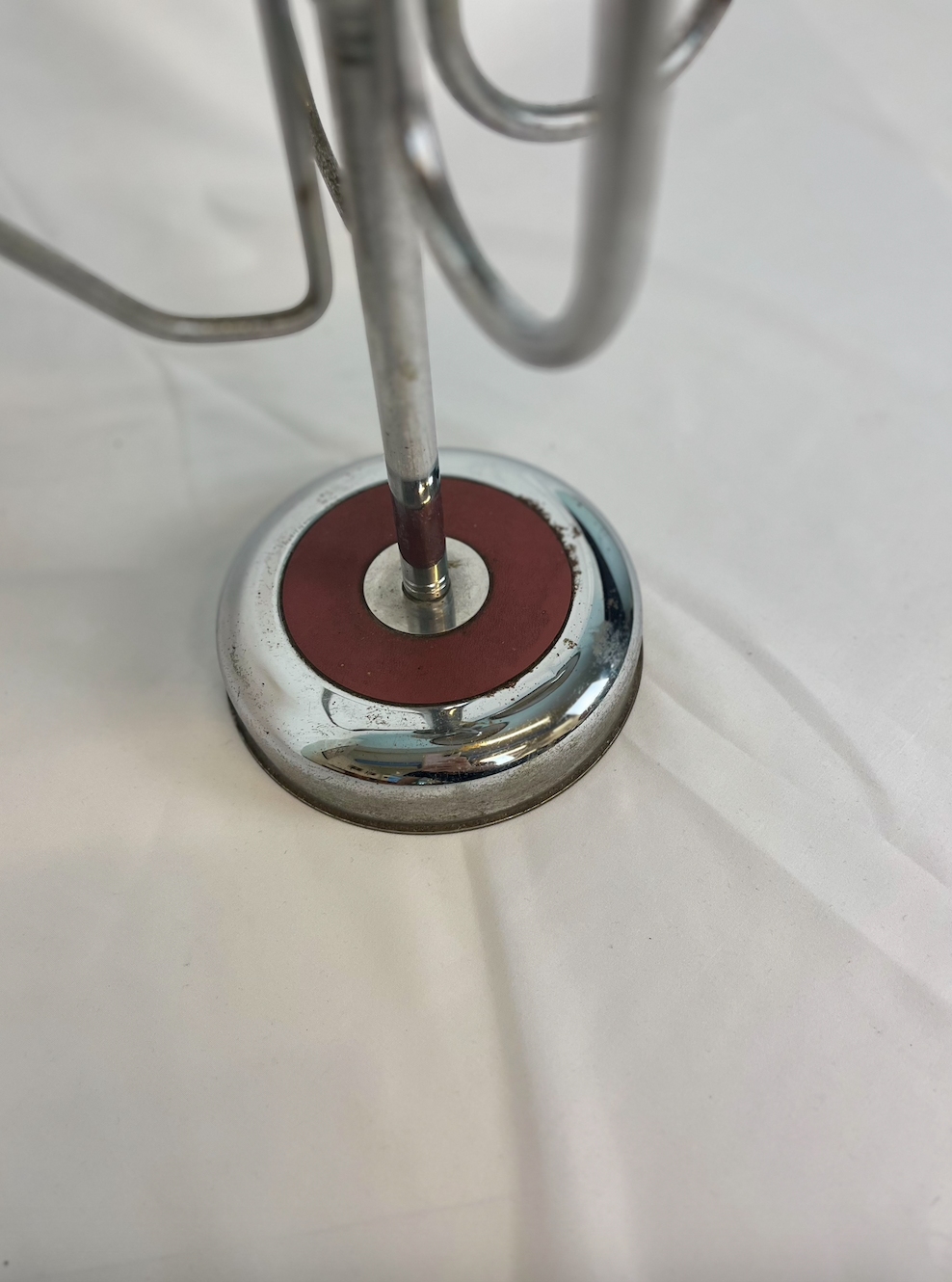 Vintage stand ashtray magazine holder