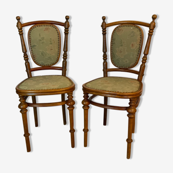Pair of Gesellschaft lounge chairs