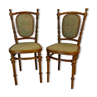 Pair of Gesellschaft lounge chairs