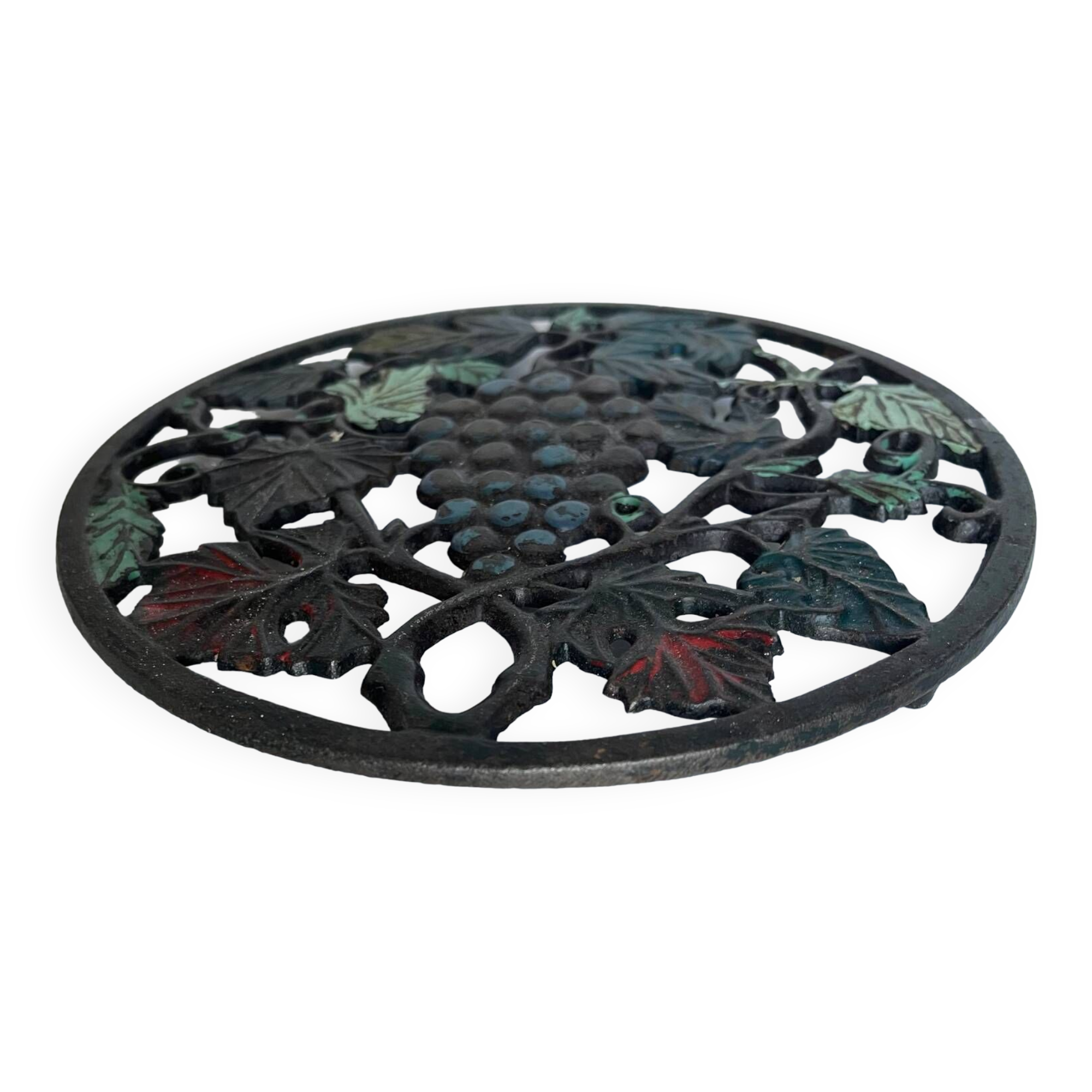 Old cast iron trivet
