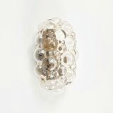 Bubble glass wall light by helena tynell for limburg, germany, 1960s