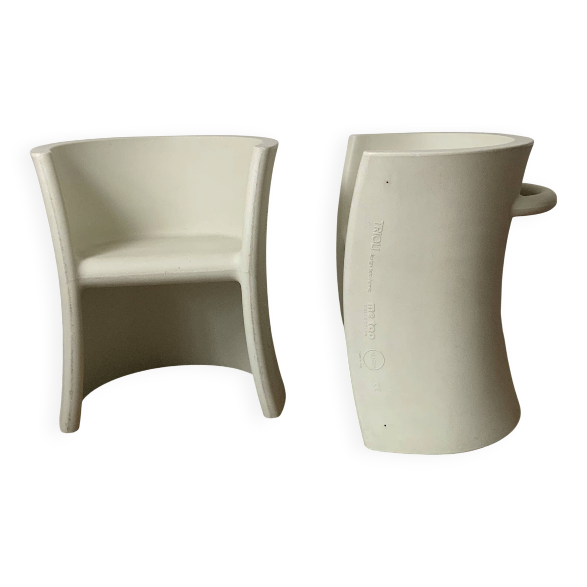 Pair of Tripoli chairs Italy