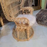 Pair of Emmanuelle armchairs Emmanuelle
