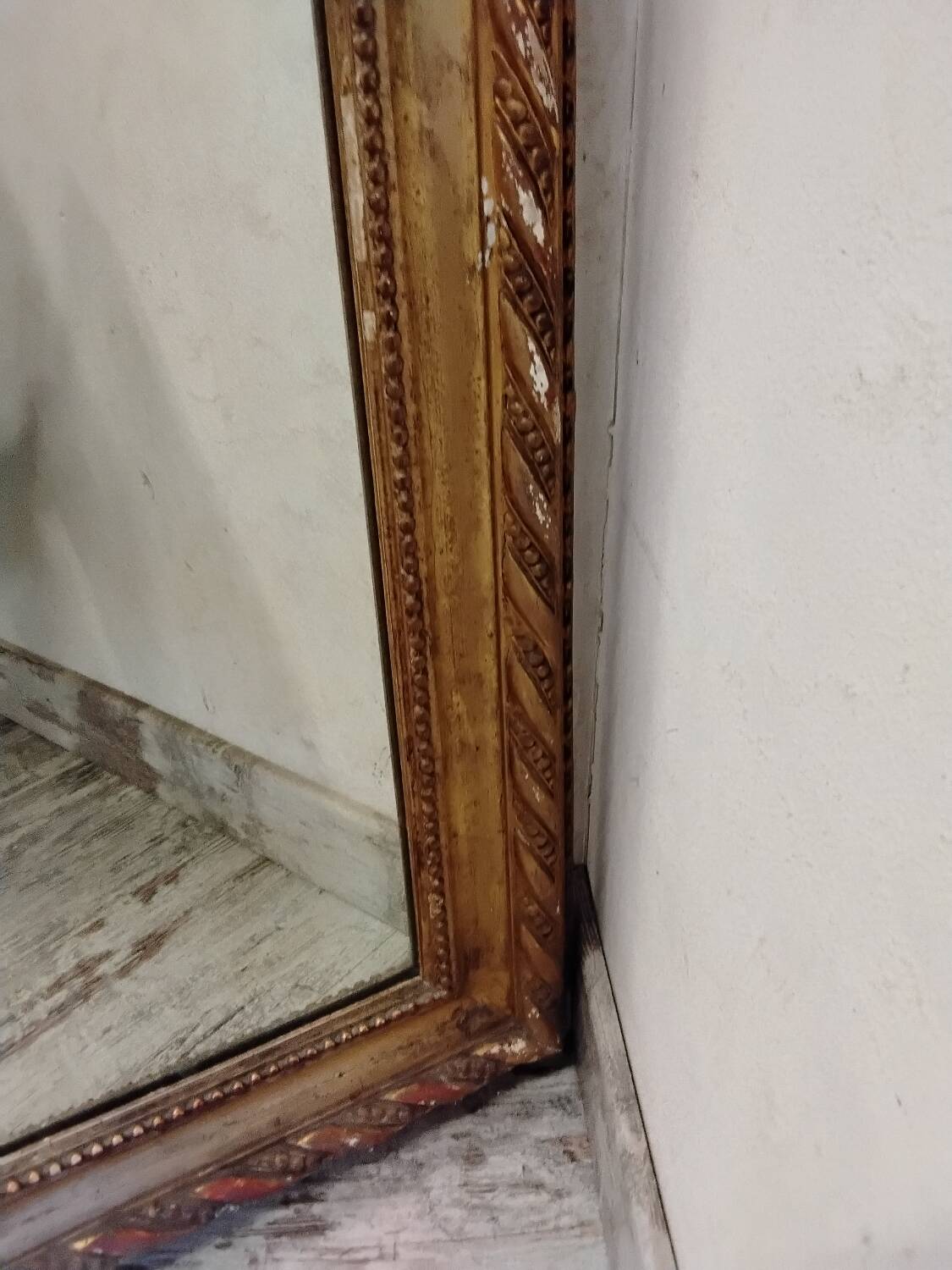 Grand miroir ancien