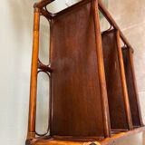 Vintage rattan shelf