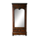 Armoire ancienne en noyer avec miroir