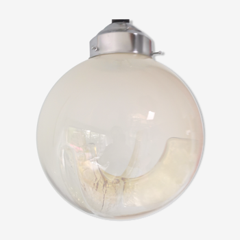 Glass pendant lamp by Murano Mazzega