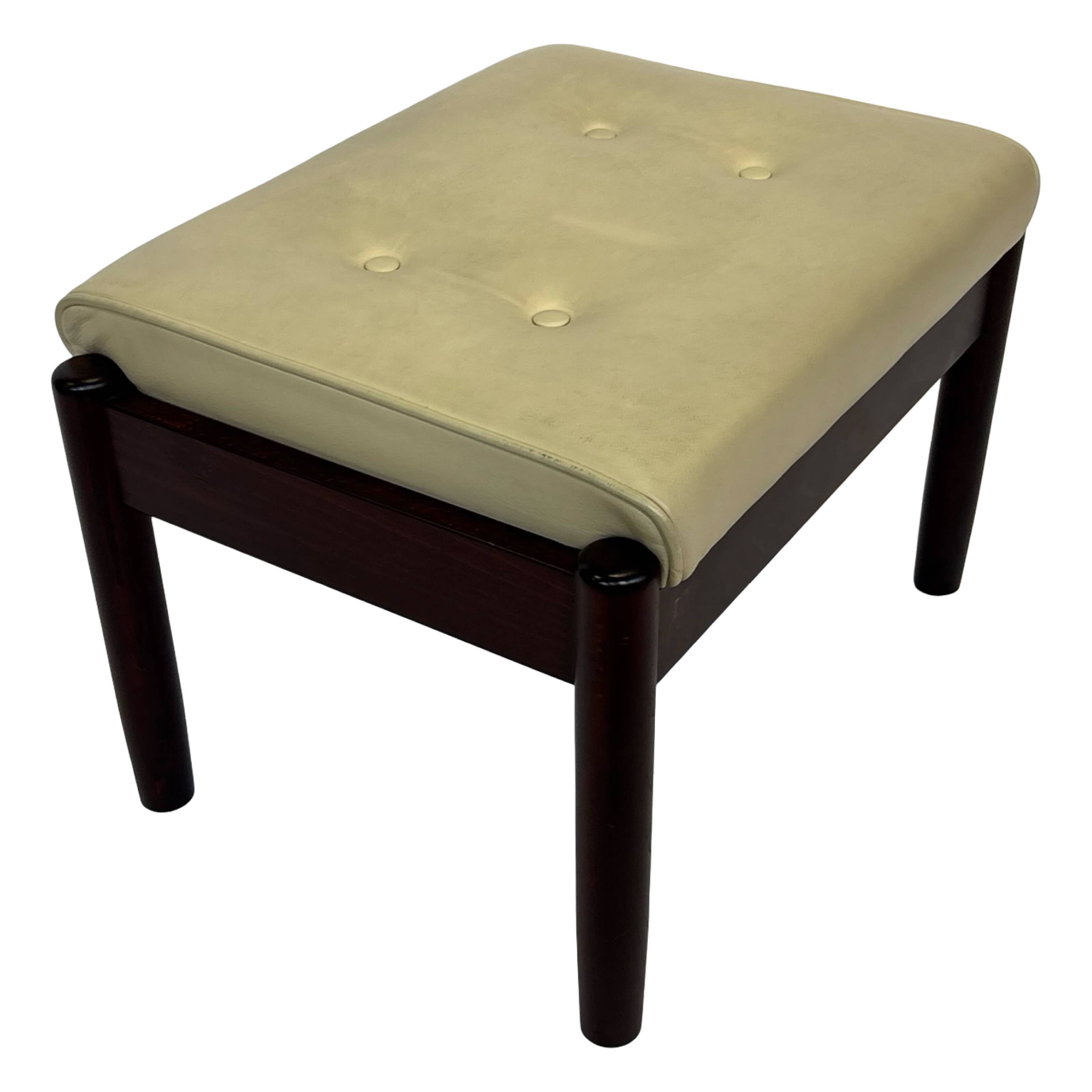 Vintage Farstrup Danish Design Footrest Footstool Ottoman