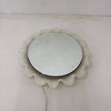 Vintage Lucite wall mirror with backlight , 1970’s , Germany