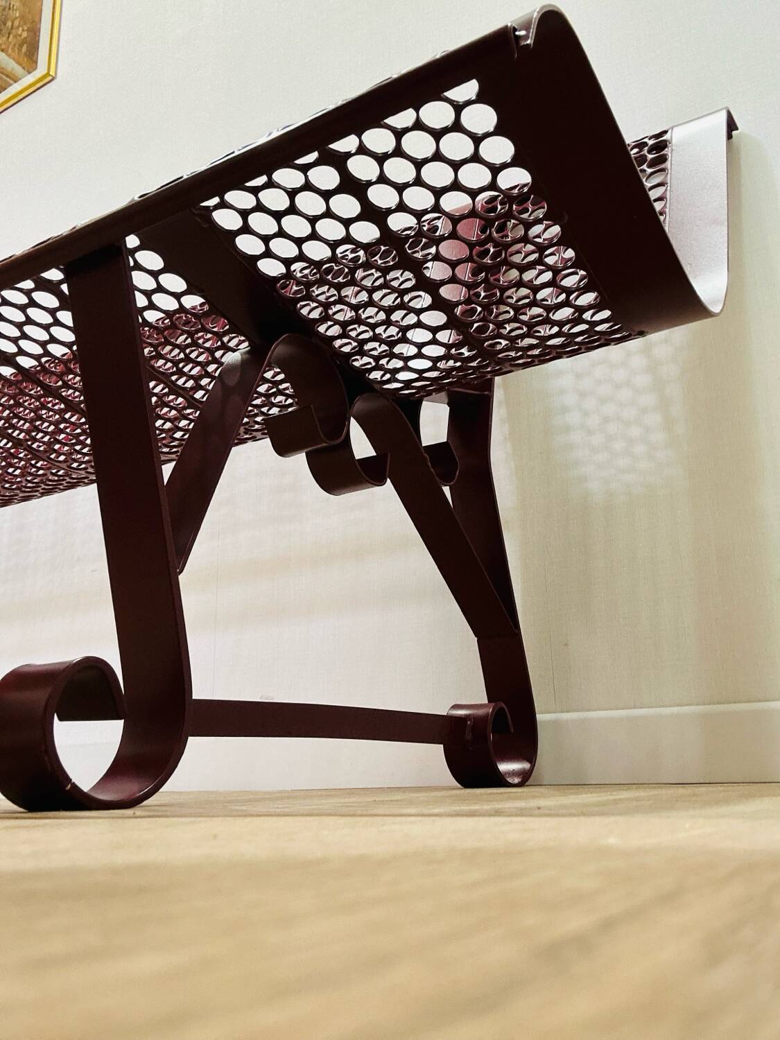 René Malaval metal bench