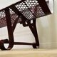 Banc métal René Malaval