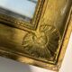 Mercury mirror and old wooden frame