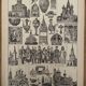 Lithograph engraving on the art of Russia from 1897