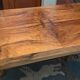 Table console tray wallet walnut sofa back design Vintage 1950