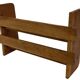 Vintage wooden standing bookcase from the 1950s