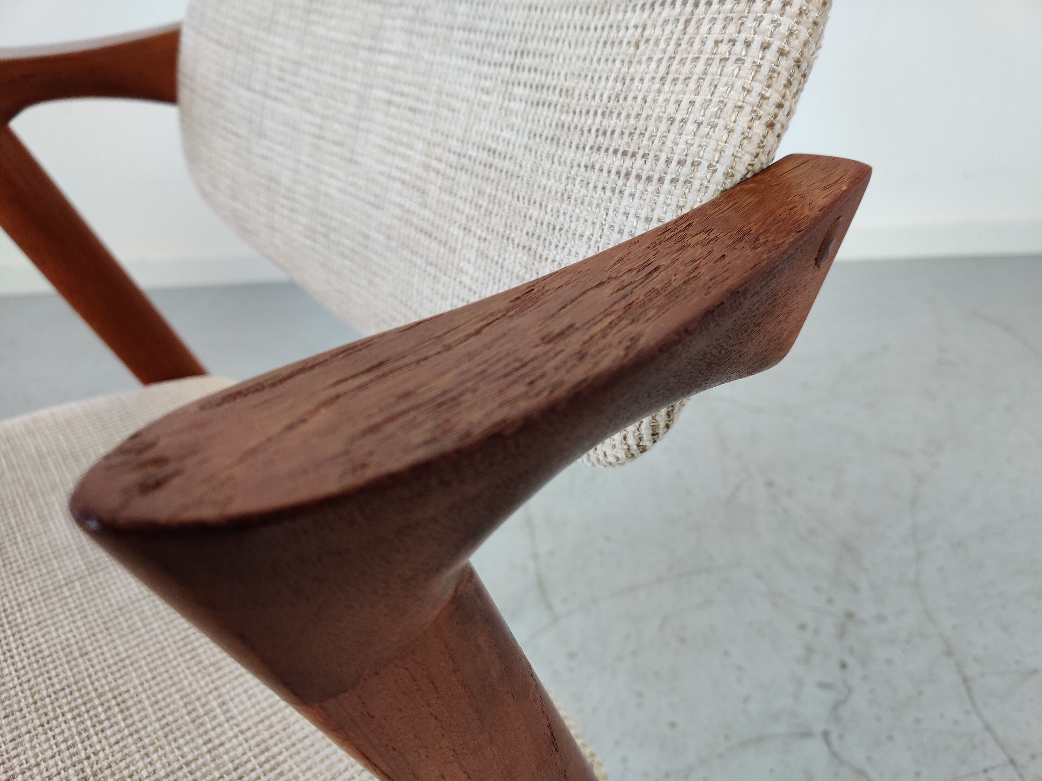 Kai Kristiansen model 72 teak chair, Denmark 60s