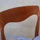 Set of 6 chairs Scandinavian teak by Niels Otto Møller