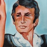 Painting flamenco dancers signed Okley