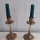 Pair of antique candle holders