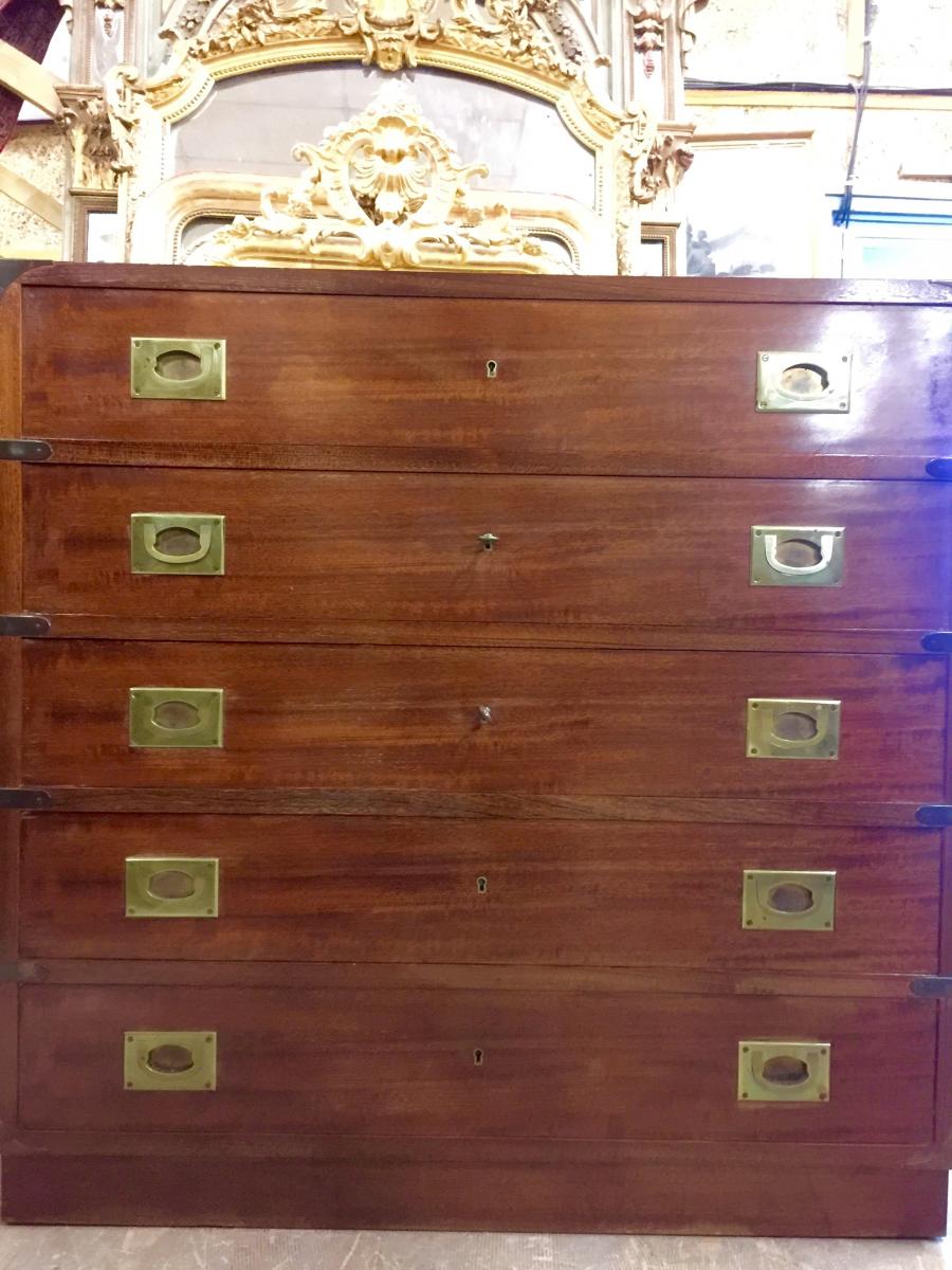 Navy manufacturing around 1940 mahogany Dresser