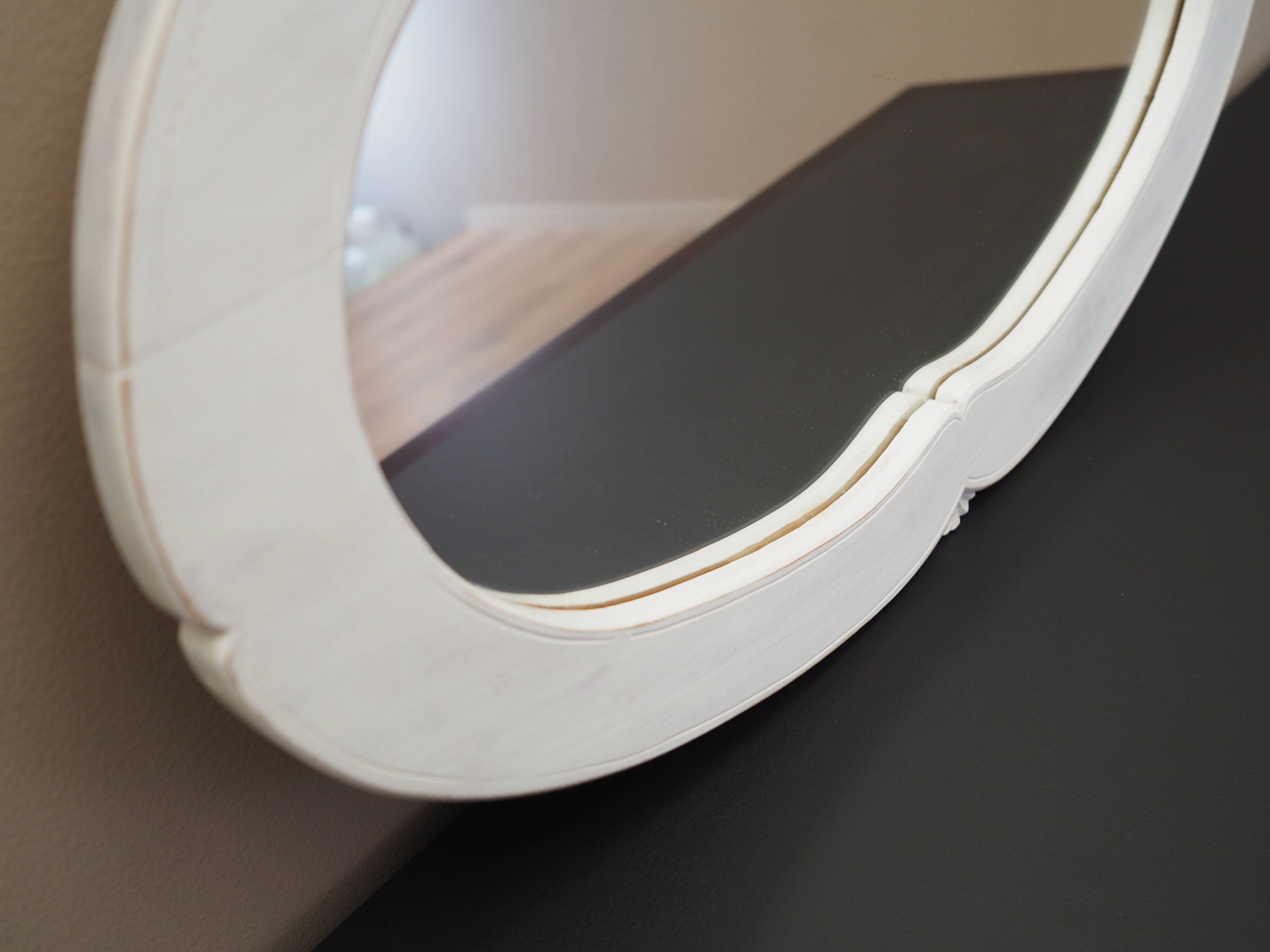 Mirror in pine frame, Danish design, 1960s, production: Denmark
