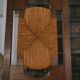 8 rustic oak chairs combining modern lines and Breton craftsmanship by a student of Joseph Savina 1950s