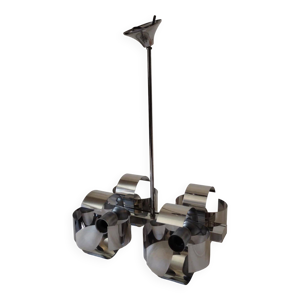 Lustre 4 feux Space Age