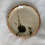 6 small bread plates enamelled pottery of the Vallauris Dove
