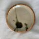 6 small bread plates enamelled pottery of the Vallauris Dove