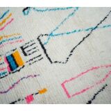 Tapis berbère coloré 265x146cm