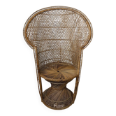 Emmanuelle rattan armchair
