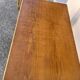 vintage 1960s rattan desk with Eiffel Tower legs