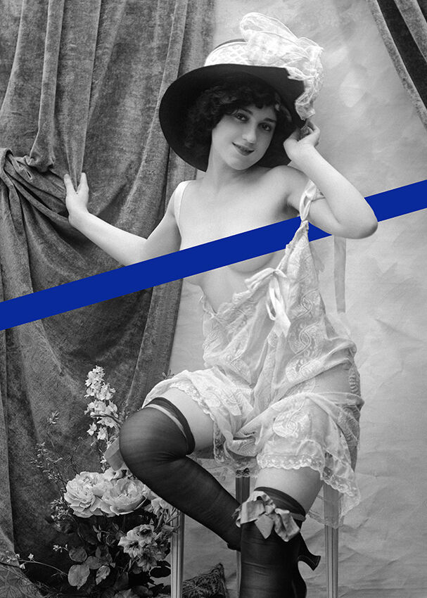 Vintage photography woman cabaret - A4 - 1920