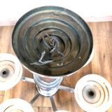 6-light art deco chandelier