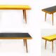 Coffee Table with Double-Sided Formica Top from Interier Praha, 1960s