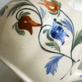 Saucière en céramique, pot à lait peint à la main