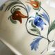 Ceramic sauce boat, hand painted milk jug