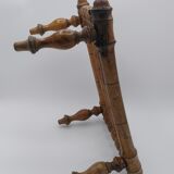 Bamboo imitation footrest