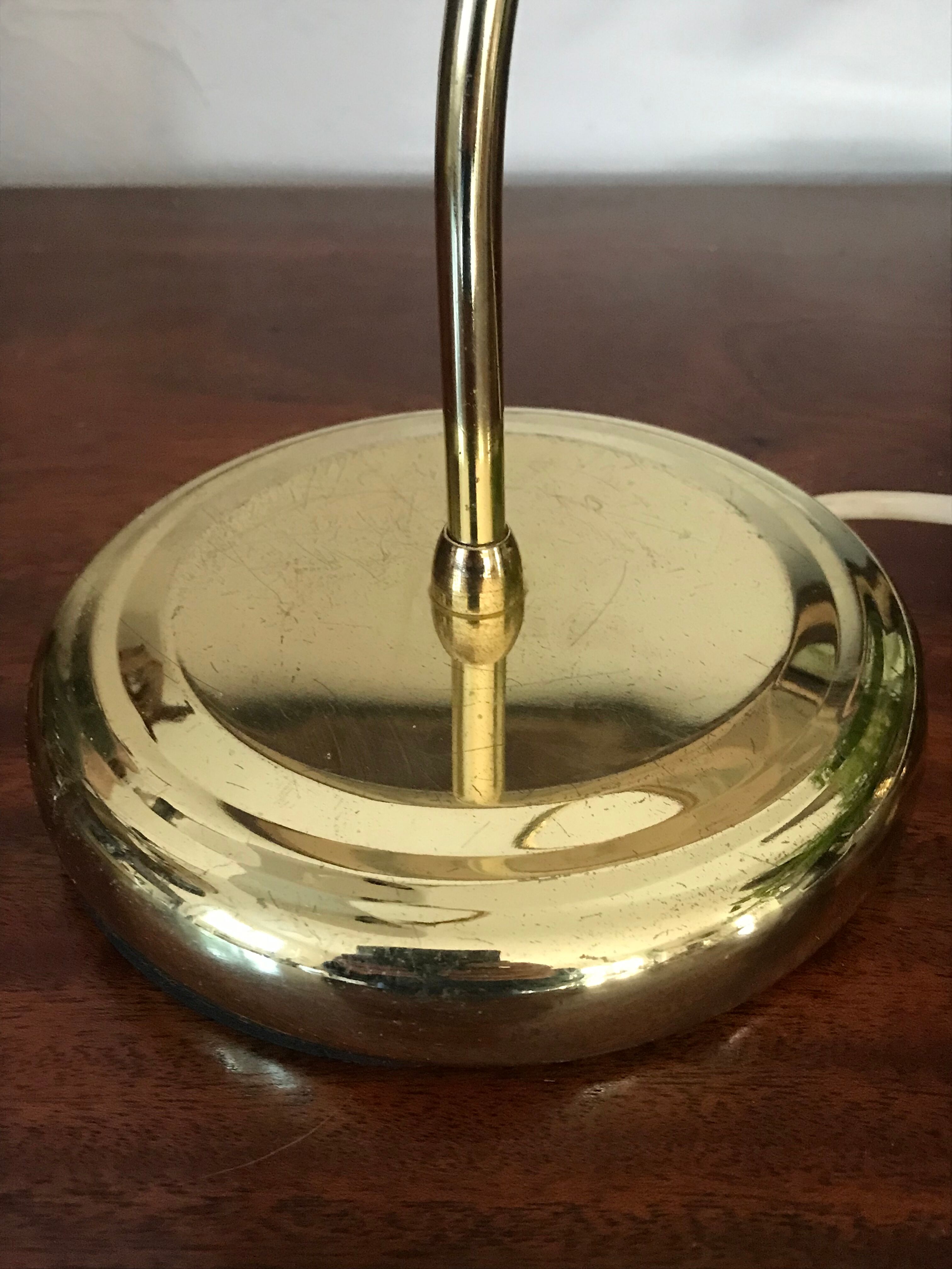 Vintage opaline lamp