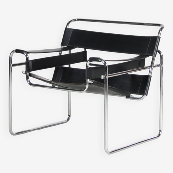 1980s “Wassily” Chair after Marcel Breuer from Italy